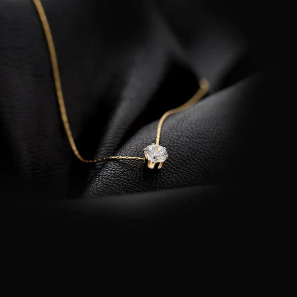 Gold Plated Stainless Steel Anti Tarnish Stone Studded Hexagonal Pendant