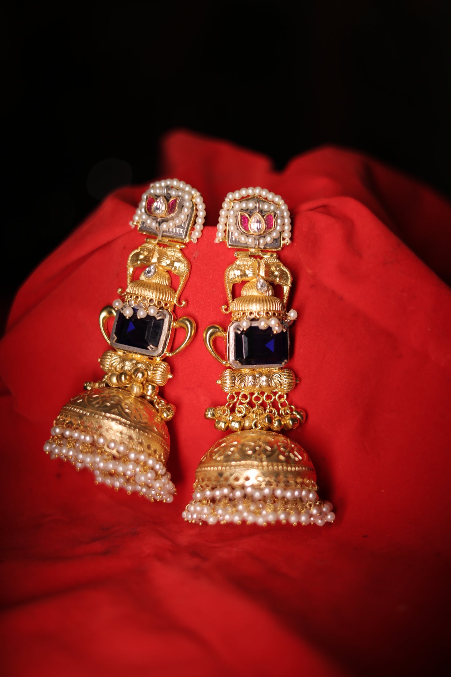 Pachi kundan Earrings