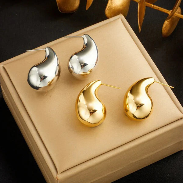 Gold & Silver Plated Honey Drop Earrings