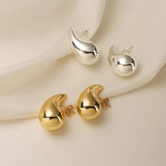 Gold & Silver Plated Honey Drop Earrings