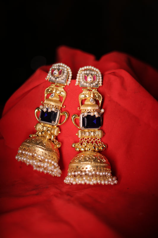 Pachi kundan Earrings